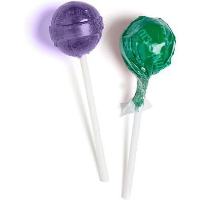 Kugellolly, 18 g, Brombeere, inkl. Druck