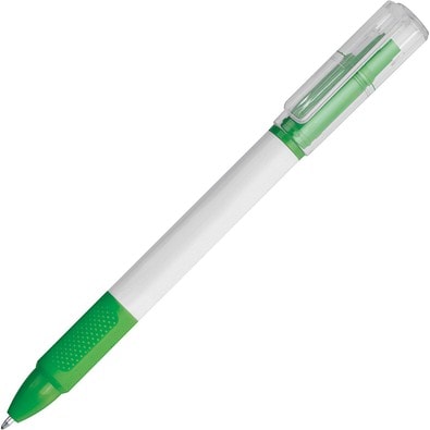 Kugelschreiber mit Textmarker Lens,grün