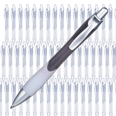 Werbe-Set: 250 Kugelschreiber Cherry, anthrazit-gefrostet, inkl. Druck, blaue Mine