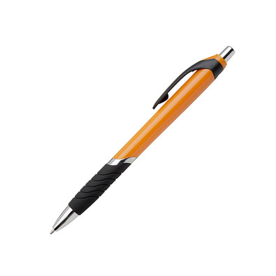 Kugelschreiber Dallas, blaue Mine, orange
