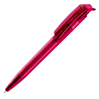 uma® Druckkugelschreiber Recycled PET-Pen, blaue Mine, magenta