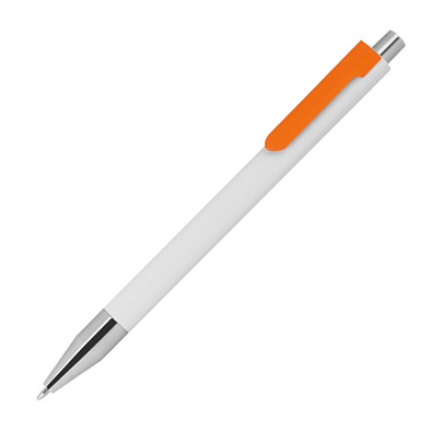Kunststoffkugelschreiber, orange Kunststoffkugelschreiber, orange