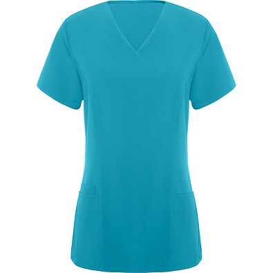 Kurzarm-Top Ferox Woman für Damen im Service, L, blue danube