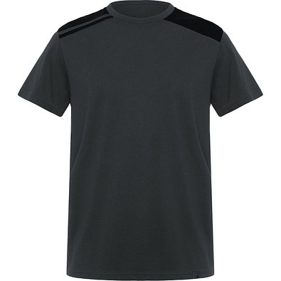 Kurzärmeliges T-Shirt Expedition in kombinierten Farben EXPEDITION, XXXL, bleigrau/schwarz