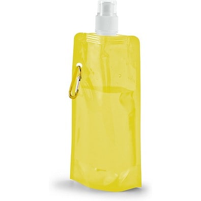 KWILL. 460 ml PE-Faltflasche, Gelb