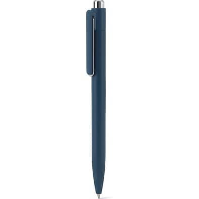 KYLIE SET. Set bestehend aus einem Kugelschreiber und einem Stift ohne Tinte, beide aus Aluminium (94% recycelt), Blau