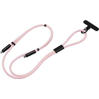 Lade- und Datenkabel MOBILE CARRY,pink