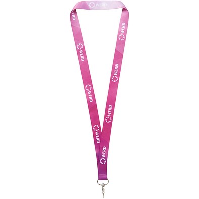 Lana Sublimation Lanyard, weiss, 10mm