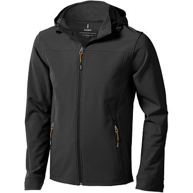ELEVATE Herren Softshell Jacke Langley, anthrazit, L