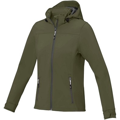 Langley Softshelljacke für Damen, Forest Green2, M