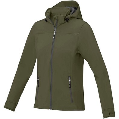 Langley Softshelljacke für Damen, Forest Green2, XS