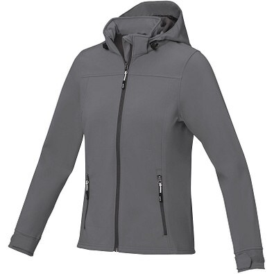 Langley Softshelljacke für Damen, stahlgrau,  XS