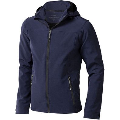 ELEVATE Herren Softshell Jacke Langley, dunkelblau, L