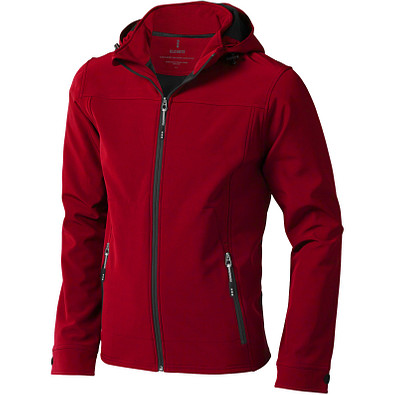 ELEVATE Herren Softshell Jacke Langley, rot, XXL