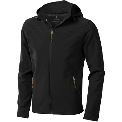 ELEVATE Herren Softshell Jacke Langley, schwarz, M