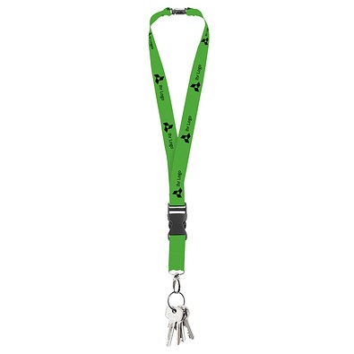 Lanyard Express, 10 mm, Grün (Green 361 C)