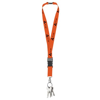 Lanyard Express, 15 mm, Orange 021 C