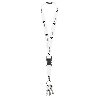 Lanyard Express, 15 mm, Weiß (White)