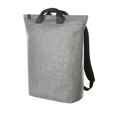 Laptop-Rucksack EUROPE, hellgrau meliert