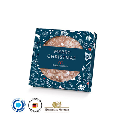 Lebkuchen Präsent Geschenkverpackung, Nürnberger Elisen-Lebkuchen, inkl. Druck