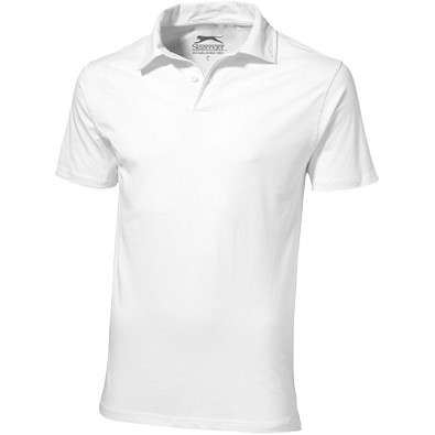 Slazenger™ Herren Poloshirt Let Jersey, weiß, XXXL Slazenger™ Herren Poloshirt Let Jersey, weiß, XXXL