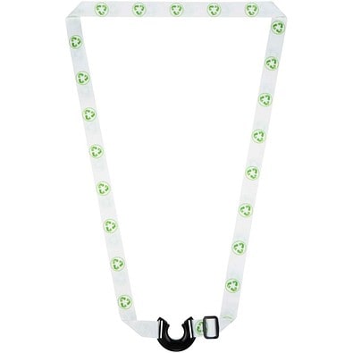 Lian RPET Sublimation Lanyard mit Flaschenhalter, schwarz