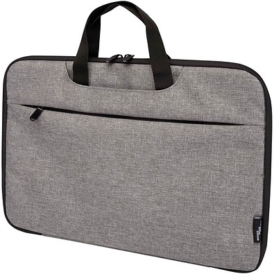 Libra 2-in-1-Laptoptasche aus recyceltem GRS-Material 3 L, heather grau