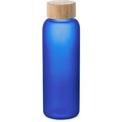 LILLARD. Flasche aus Borosilikatglas mattiert 500 ml, Königsblau