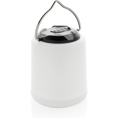 Limio tragbare wiederaufladbare Tischlampe aus RCS rec. ABS, weiß