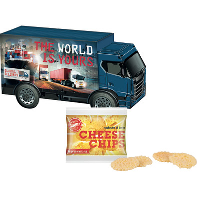 LKW Präsent Käse Chips, inkl. Druck LKW Präsent Käse Chips, inkl. Druck