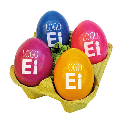 LogoEi 4er-Box - Grün - bunt sortiert