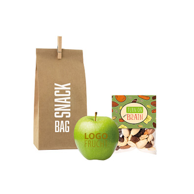 LogoFrucht Power Snack Bag - Grün - Hazelnut