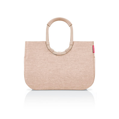 reisenthel® Einkaufstasche loopshopper L, frame twist coffee