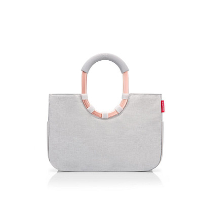 reisenthel® Einkaufstasche loopshopper M, frame twist sky rose