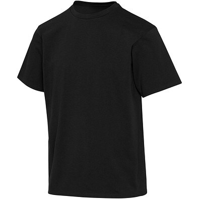 Lucas Oversize T-Shirt aus recycelter 260 g/m2 Bio Baumwolle (OCS) unisex, schwarz, L