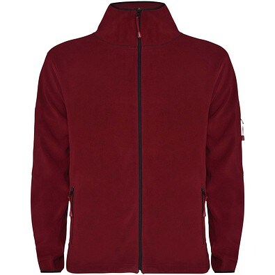Luciane Microfleecejacke für Herren, Garnet, L