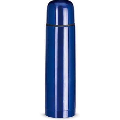 LUKA. Thermosflasche aus Edelstahl mit 500 ml Fassungsvermögen, Blau