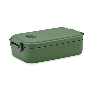 Lunchbox recyceltes PP 800 ml INDUS, Dunkelgrün