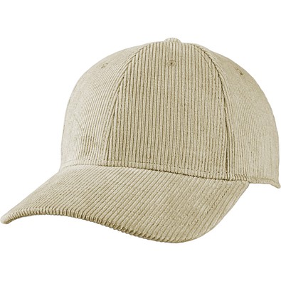 Luxury Fine Rib Cap, Beige