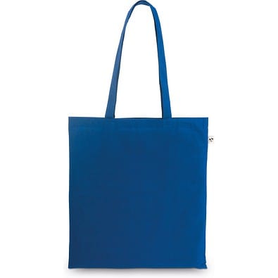 MADEIRA. Tasche aus 100% organische Bauwolle (140 g/m²), Königsblau