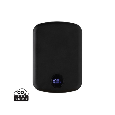 MagBoost 5.000mAh magnetische Powerbank aus RCS rec. Plastik, schwarz