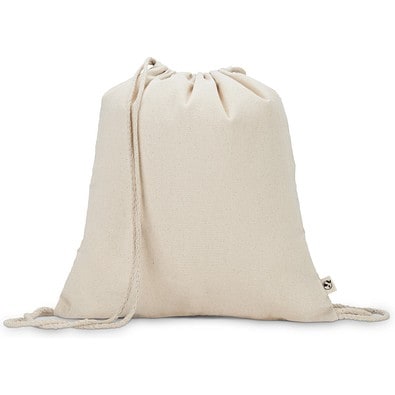 MAIORCA. Turnbeutel aus 100 % recycelter Baumwolle (180 g/m²), Naturhell