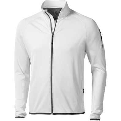 ELEVATE Herren Powerfleecejacke Mani, weiß, S ELEVATE Herren Powerfleecejacke Mani, weiß, S
