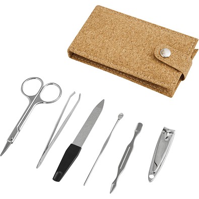 Maniküreset ELAINE CORK,braun