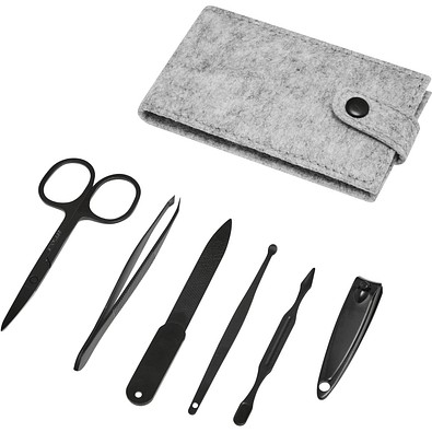 Maniküreset ELAINE PRO RPET,grau