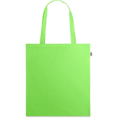 MAPUTO. Tragetasche aus 190T Polyester aus recyceltem (100% rPET), Hellgrün