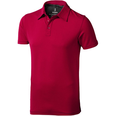 ELEVATE Herren Stretch Poloshirt Markham, rot, XL ELEVATE Herren Stretch Poloshirt Markham, rot, XL