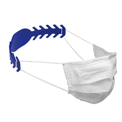 Maskenhalterung Comfort, standard-blau PP