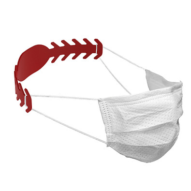 Maskenhalterung Comfort, standard-rot