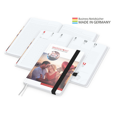 Geiger-Notes Match-Hybrid A5 Bestseller, gloss, inkl. Digitaldruck, Band schwarz
